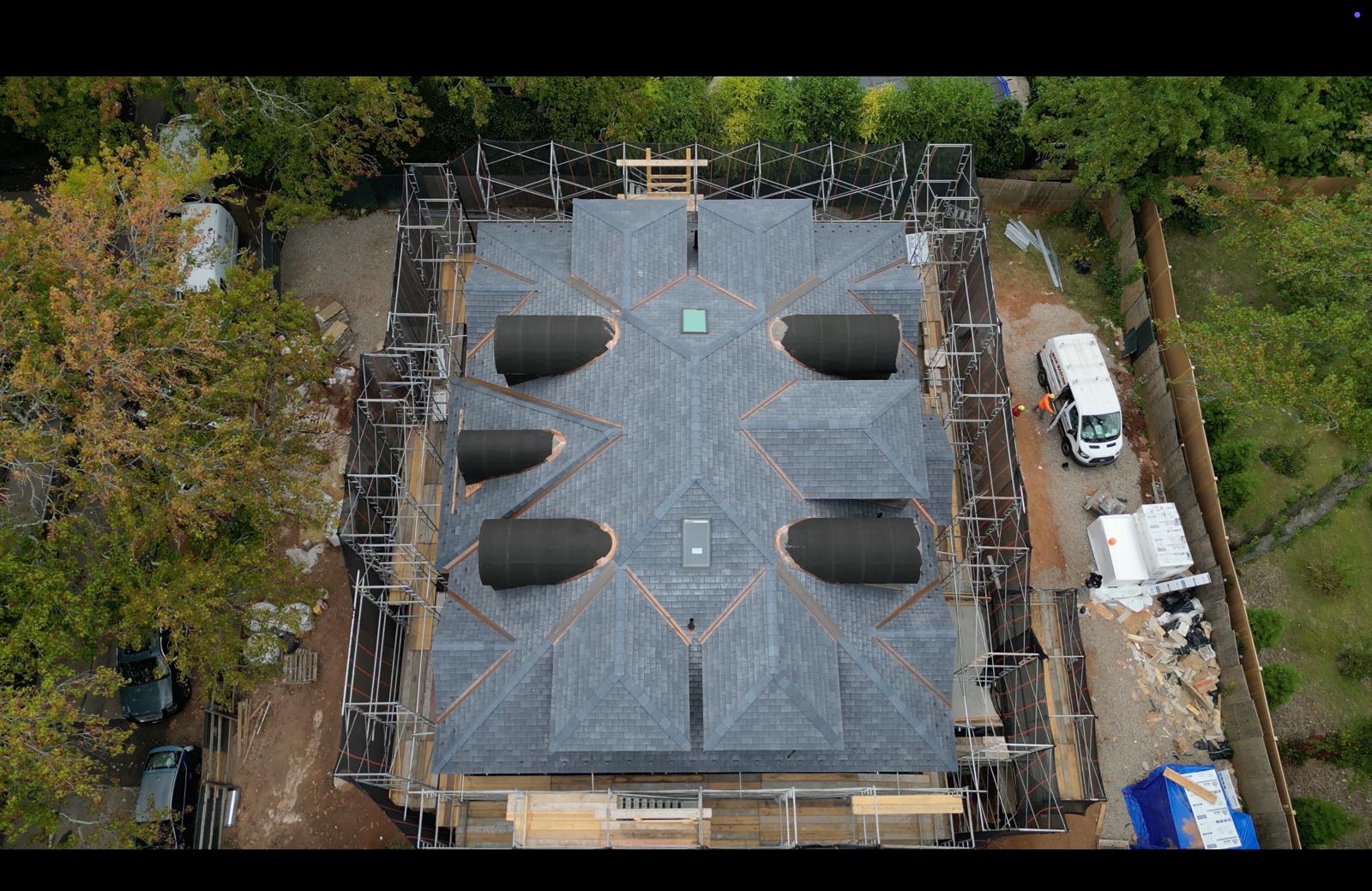 Metal roofing installation